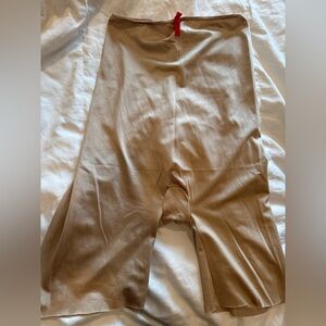 NEW! NEVER WORN! SPANX Tan Shapewear High Waisted Shorts Sz XL
